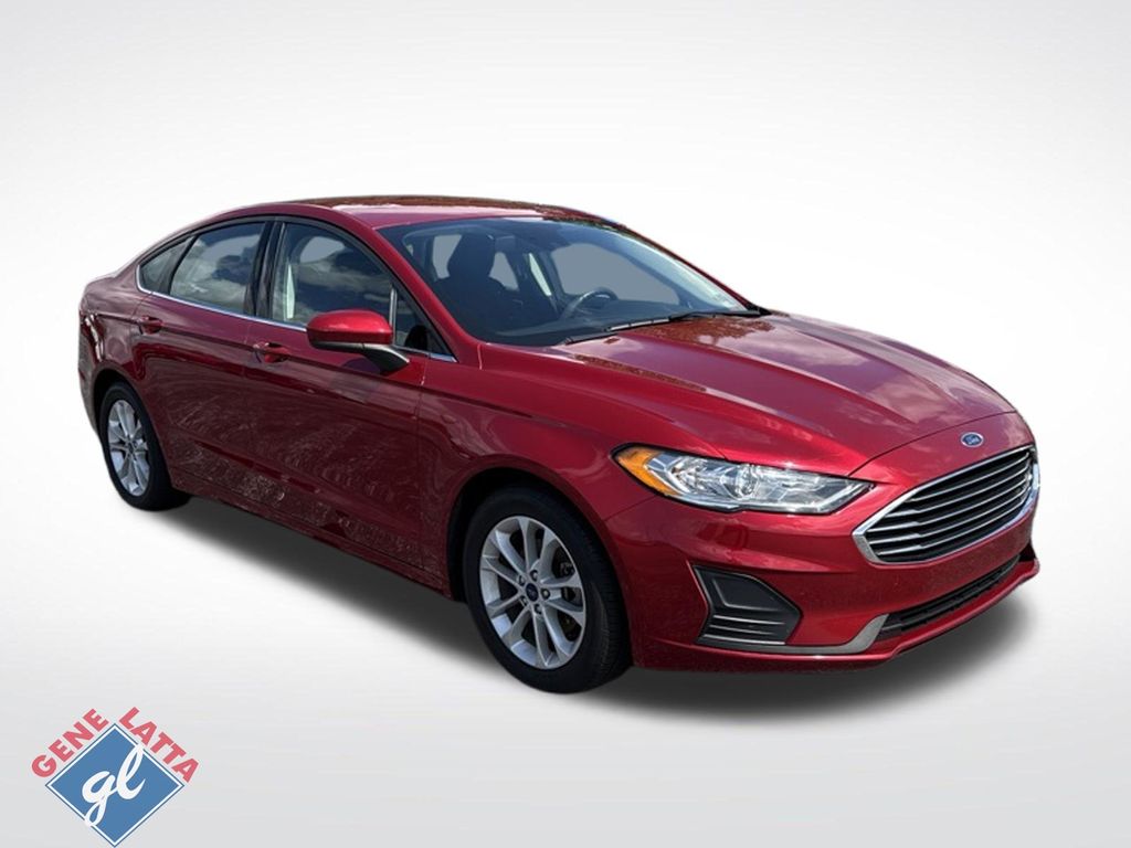 Rapid Red Metallic Tinted Clearcoat 2020 Ford Fusion Sedan Front-Wheel Drive 6-Speed Automatic