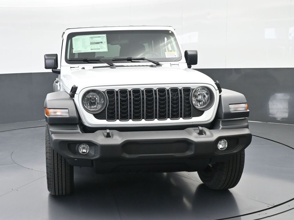 New 2026 Bright White Clearcoat Jeep Sport image 8