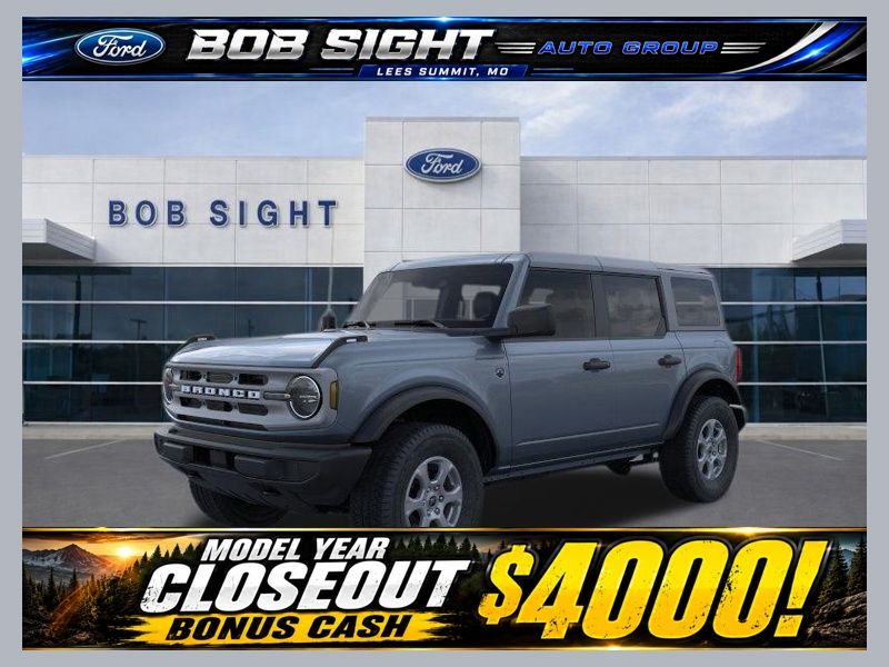 Blue (Azure Gray Metallic) 2025 Ford Bronco SUV / Crossover Four-Wheel Drive Automatic