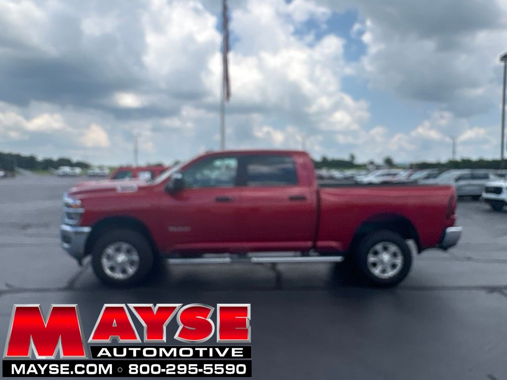 Molten Red Pearlcoat 2026 RAM 2500 Pickup Truck Four-Wheel Drive 8-Speed Automatic