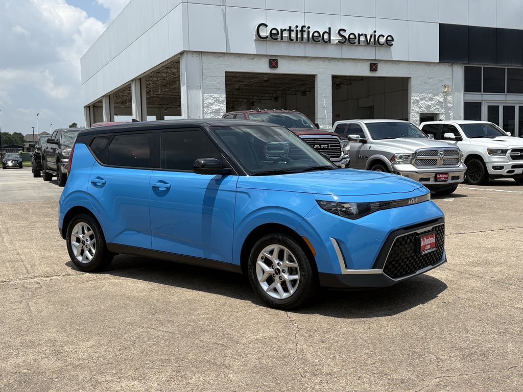 2024 Kia Soul S Blue at Shottenkirk Kia Fort Bend