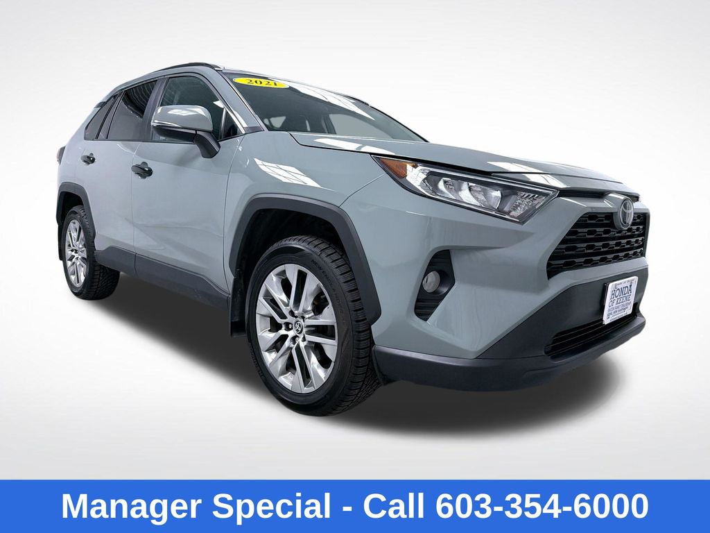 Lunar Rock 2021 Toyota RAV4 SUV / Crossover All-Wheel Drive 8-Speed Automatic