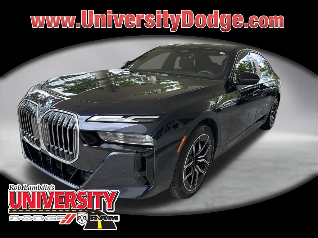Carbon Black Metallic 2025 BMW 7 Series Sedan All-Wheel Drive 8-Speed Automatic
