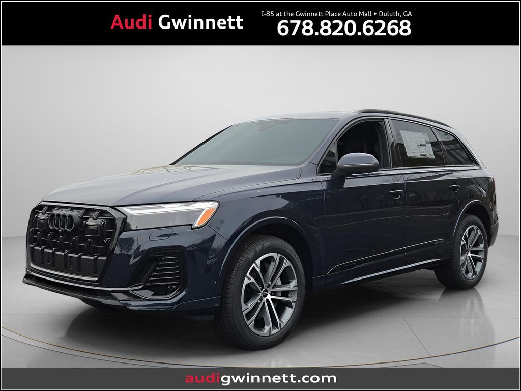 Waitomo Blue Metallic 2026 Audi Q7 quattro Premium 45 TFSI SUV / Crossover All-Wheel Drive 8-Speed Automatic