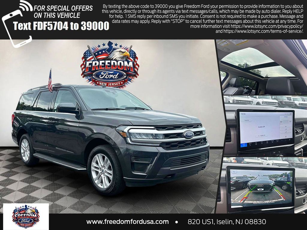 Dark Matter Metallic 2022 Ford Expedition SUV / Crossover Four-Wheel Drive Automatic