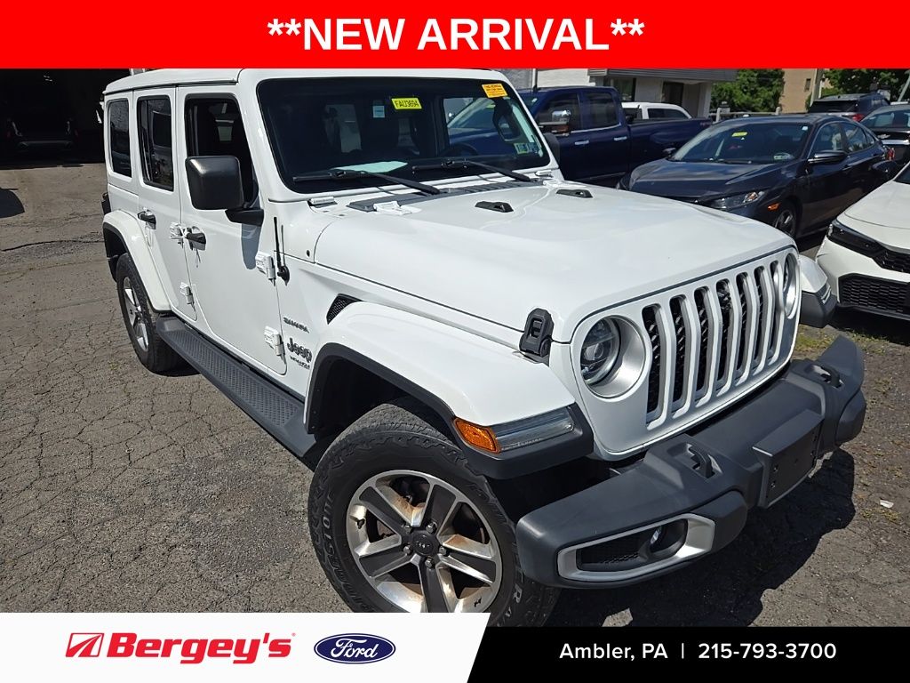 Bright White Clearcoat 2021 Jeep Wrangler SUV / Crossover Four-Wheel Drive 8-Speed Automatic