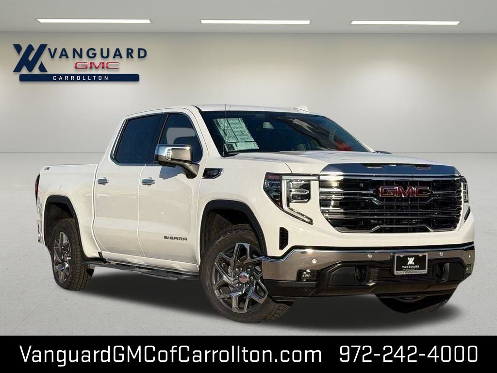 Summit White 2026 GMC Sierra 1500 Pickup Truck Four-Wheel Drive Automatic