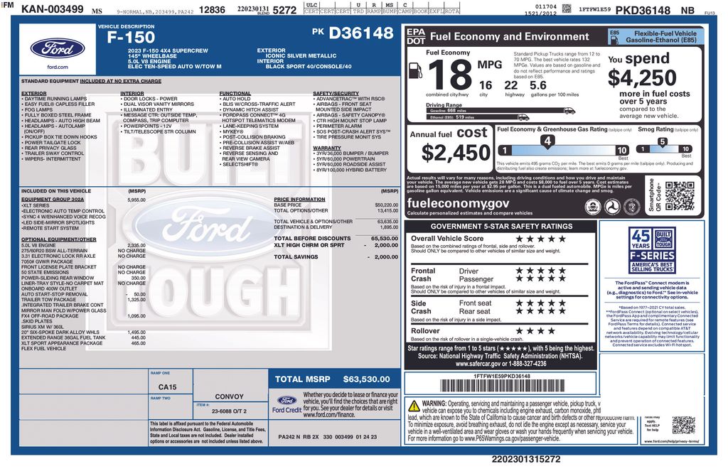 Used 2023 Ford F-150 Truck