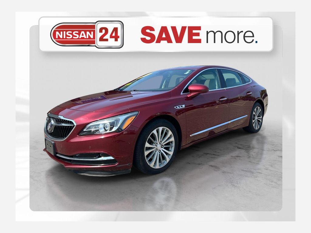 Crimson Red 2017 Buick LaCrosse Sedan Front-Wheel Drive 8-Speed Automatic