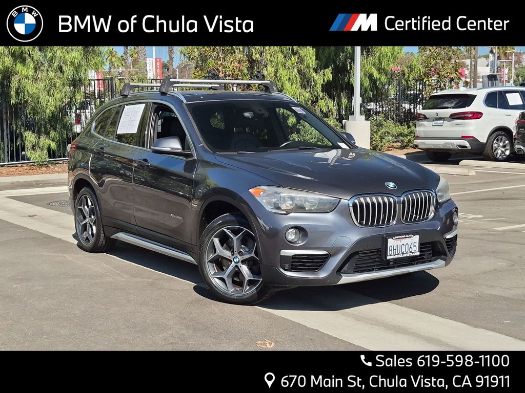 Mineral Gray Metallic 2018 BMW X1 SUV / Crossover All-Wheel Drive 8-Speed Automatic