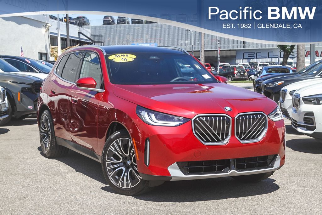 Red Metallic 2026 BMW X3 SUV / Crossover All-Wheel Drive 8-Speed Automatic