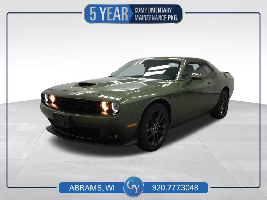 F8 Green 2022 Dodge Challenger GT AWD Coupe All-Wheel Drive 8-Speed Automatic