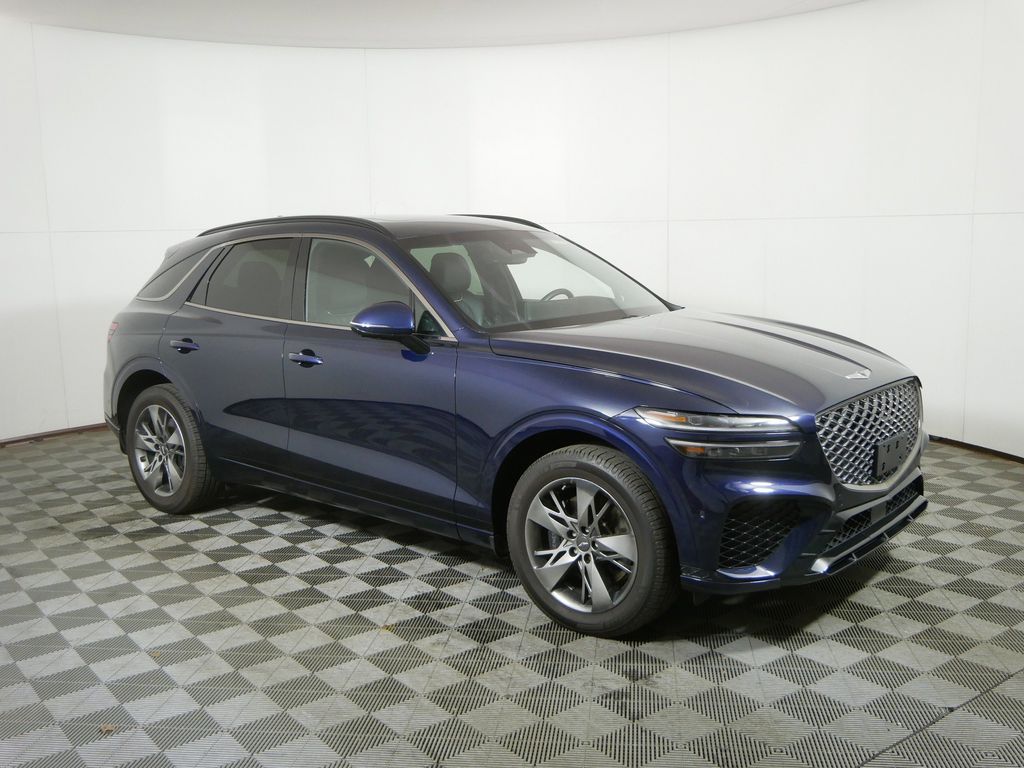 Adriatic Blue 2023 Genesis GV70 3.5T Sport AWD SUV / Crossover All-Wheel Drive 8-Speed Automatic