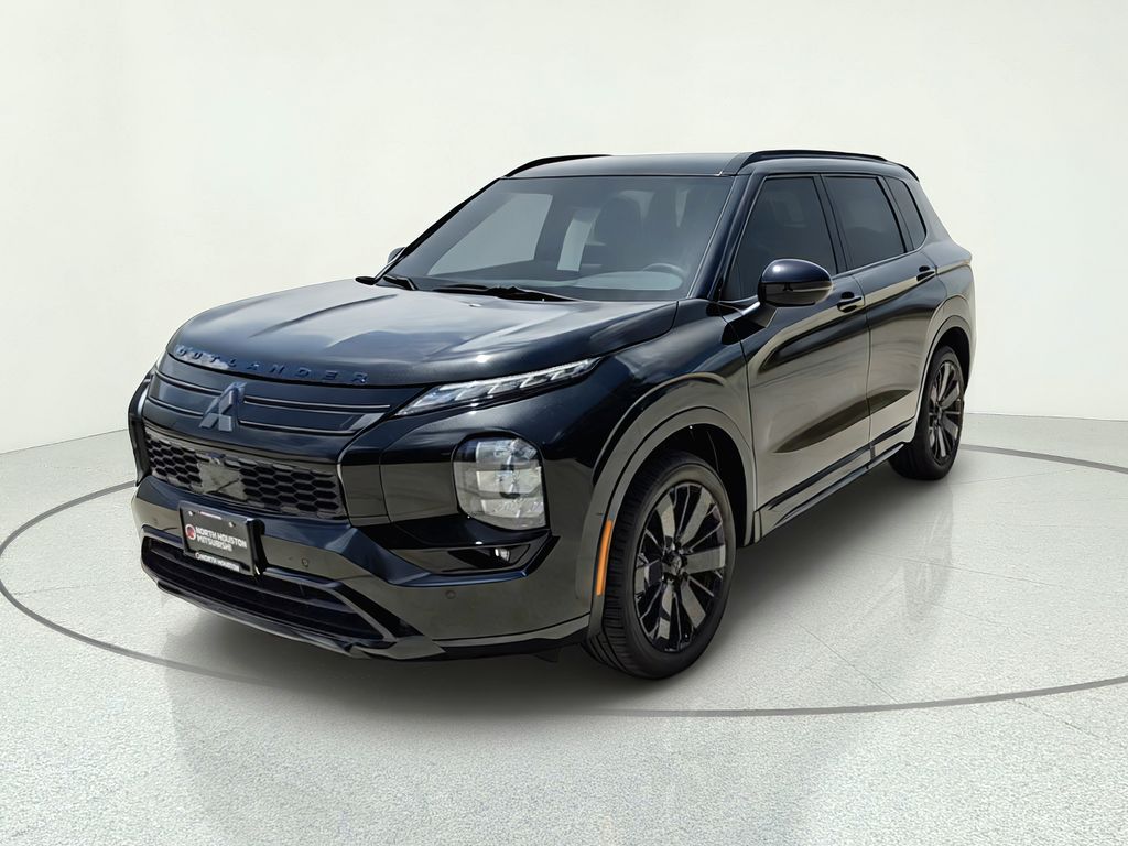 2026 Mitsubishi Outlander Black Edition Black at North Houston Mitsubishi