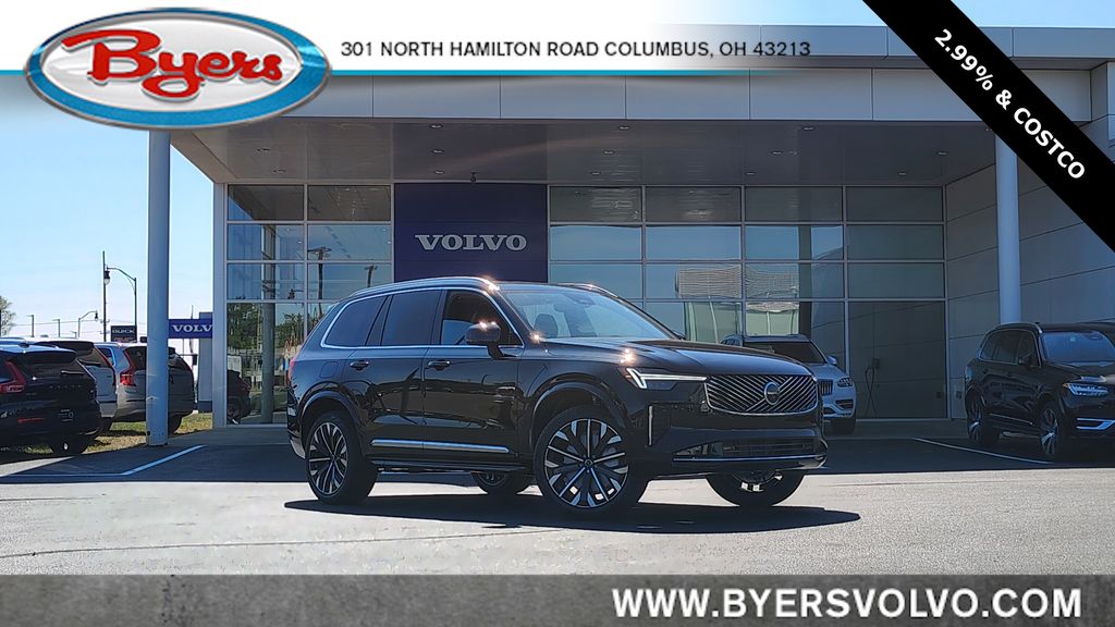 Onyx Black Metallic 2026 Volvo XC90 B6 Plus 7-Passenger AWD SUV / Crossover All-Wheel Drive Automatic