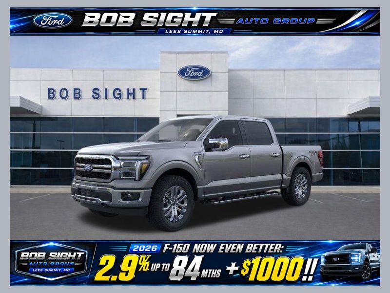 Carbonized Gray Metallic 2026 Ford F-150 Pickup Truck Four-Wheel Drive Automatic