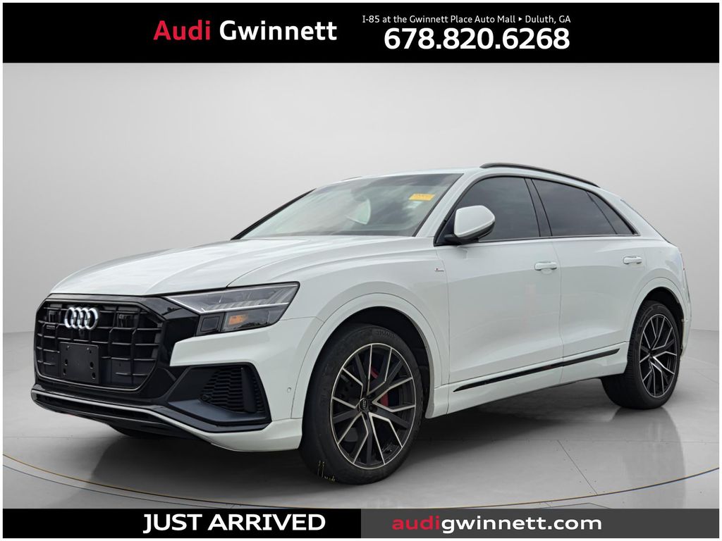 White 2019 Audi Q8 quattro Prestige 55 TFSI SUV / Crossover All-Wheel Drive 8-Speed Automatic