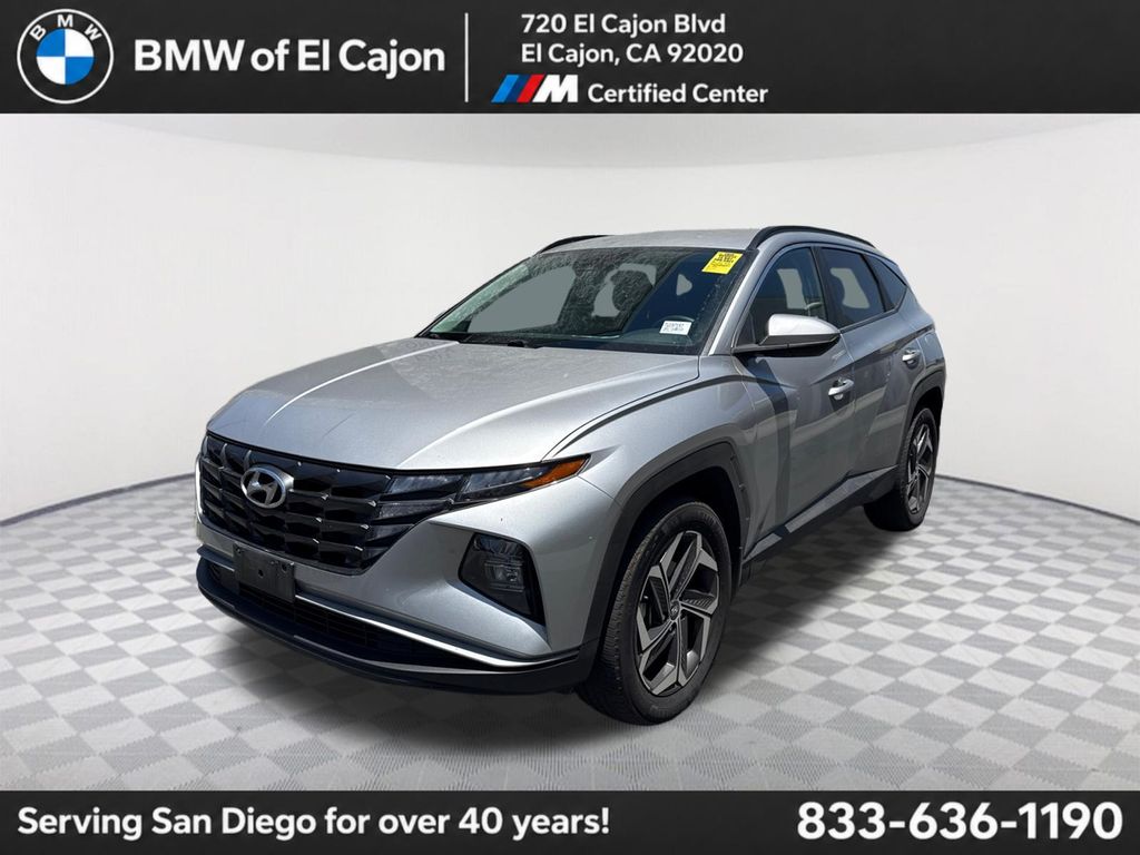 Shimmering Silver 2024 Hyundai Tucson Hybrid Plug-In SUV / Crossover All-Wheel Drive 6-Speed Automatic