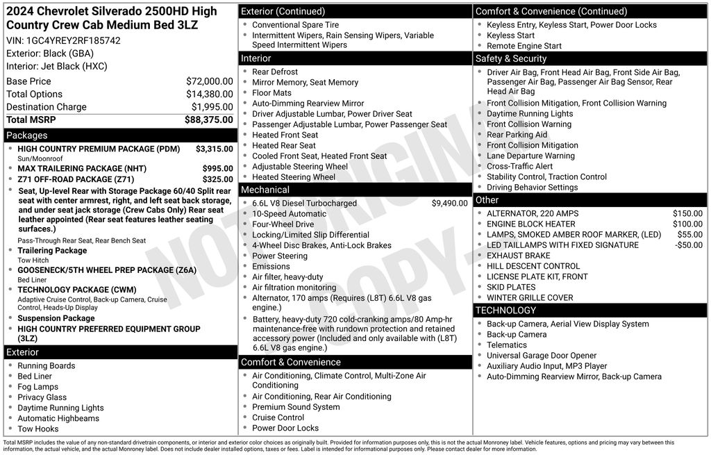 Used 2024 Chevrolet Silverado 2500HD Truck