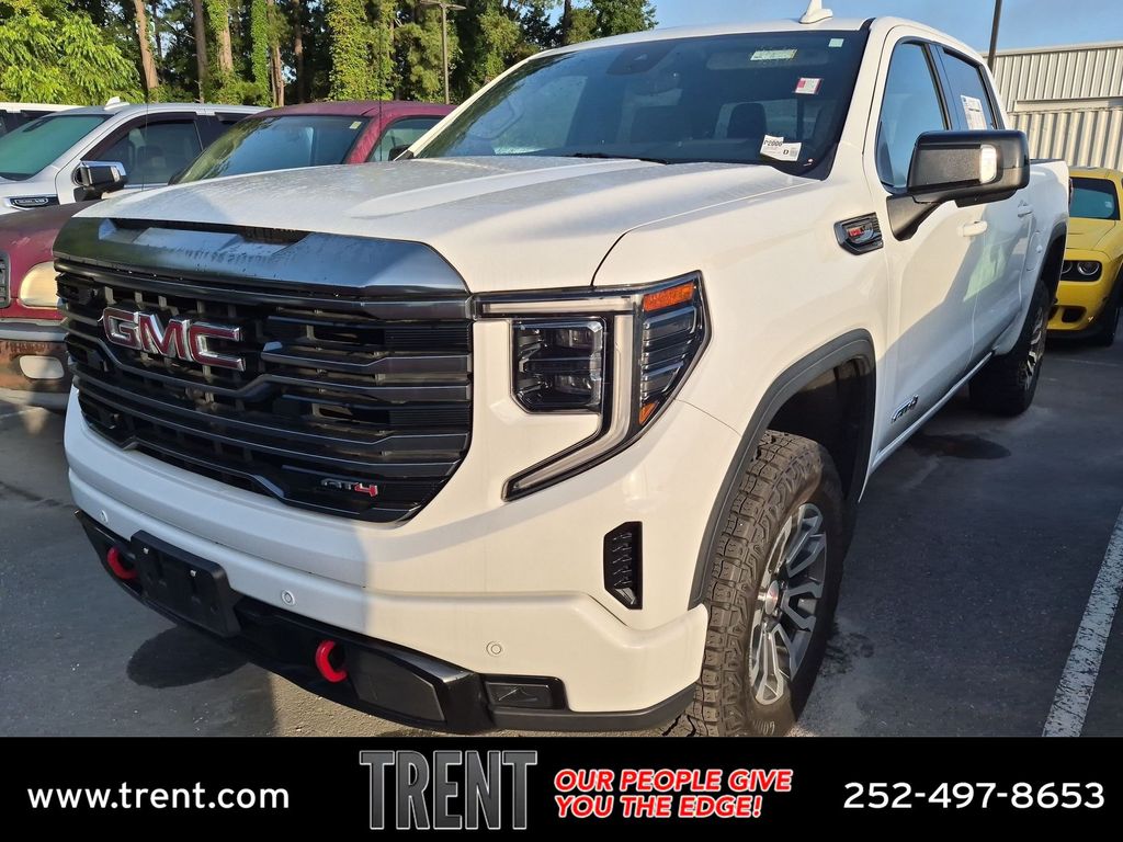 Summit White 2023 GMC Sierra 1500 Pickup Truck Four-Wheel Drive Automatic