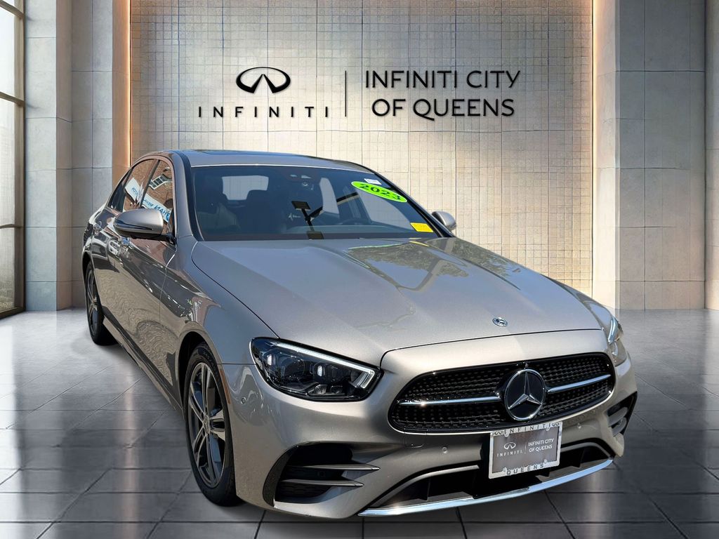 Gray 2023 Mercedes-Benz E-Class Sedan All-Wheel Drive 9-Speed Automatic