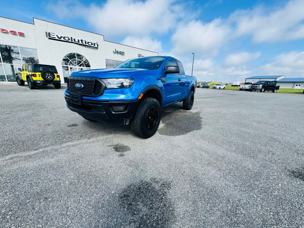 Velocity Blue Metallic 2022 Ford Ranger XL SuperCab RWD Pickup Truck 4X2 Automatic
