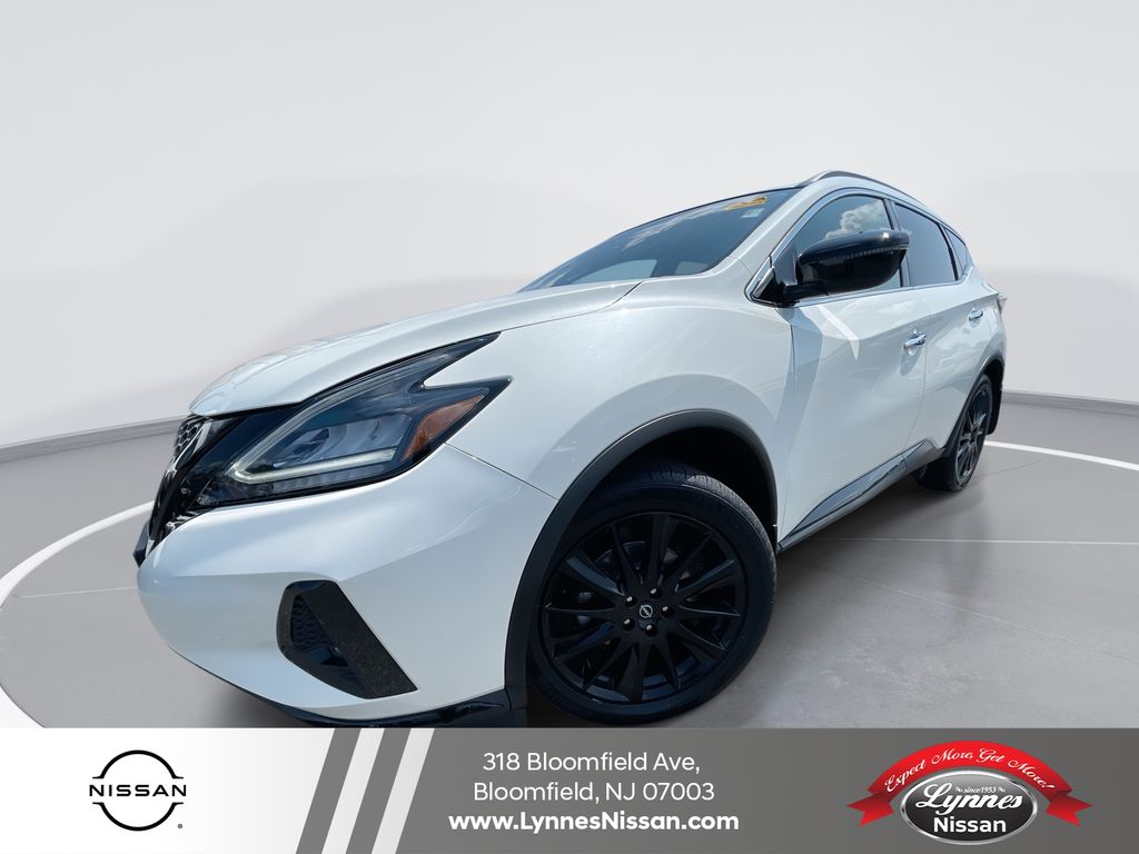 Pearl White 2023 Nissan Murano SUV / Crossover All-Wheel Drive Continuously Variable Transmission