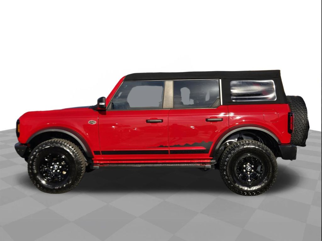 2022 Ford Bronco Wildtrak Red at Cook Ford