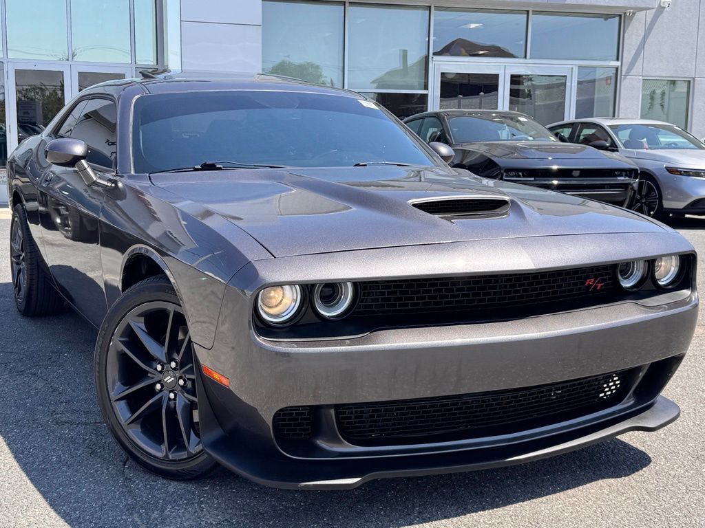 Gray (Granite Crystal Metallic Clearcoat) 2022 Dodge Challenger Coupe All-Wheel Drive 8-Speed Automatic