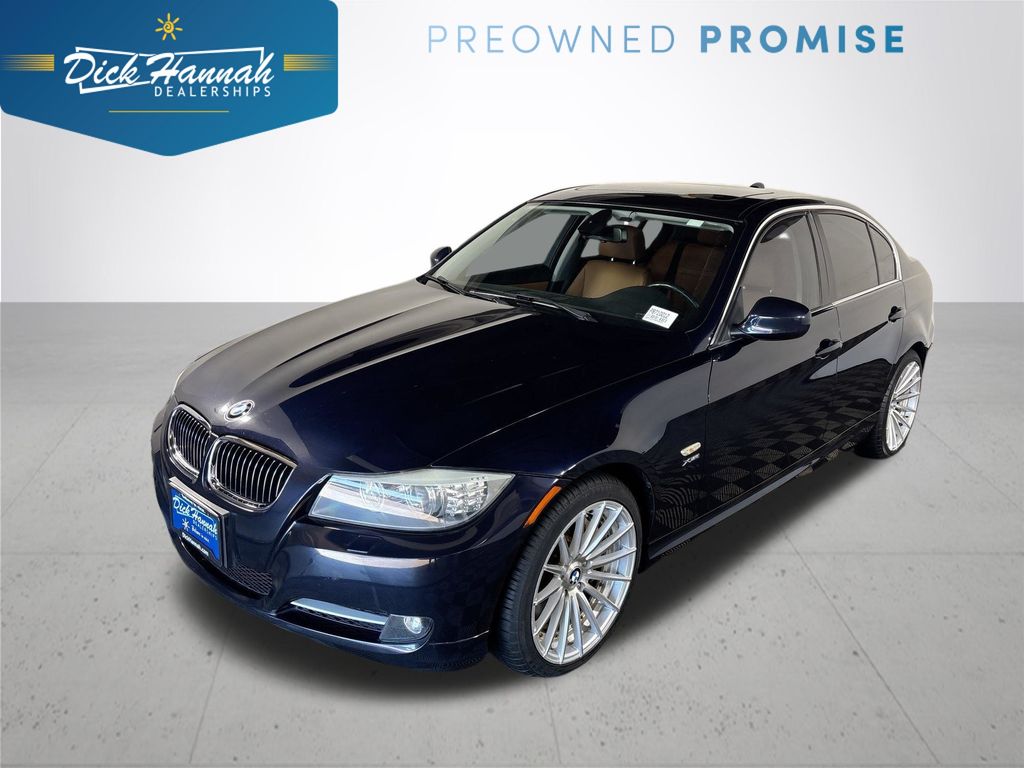 Monaco Blue Metallic 2010 BMW 3 Series Sedan All-Wheel Drive 6-Speed Automatic
