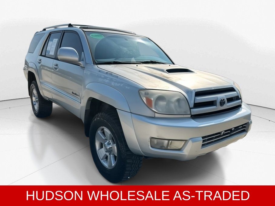 2004 Titanium Metallic Toyota 4Runner SR5 Sport SUV