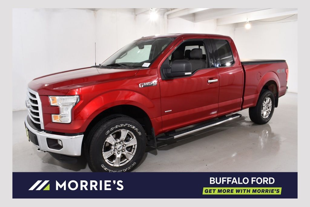 Ruby Red Metallic Tinted Clearcoat 2015 Ford F-150 Pickup Truck Four-Wheel Drive 6-Speed Automatic