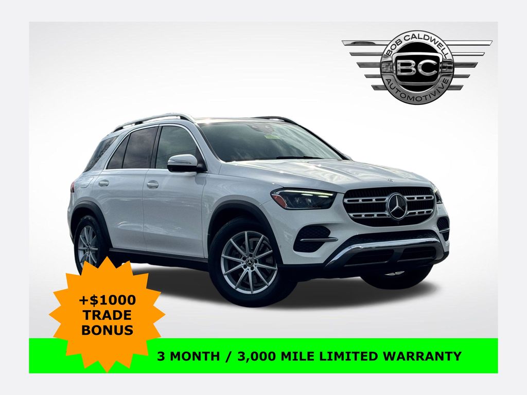 White 2024 Mercedes-Benz GLE 350 4MATIC SUV / Crossover All-Wheel Drive 9-Speed Automatic