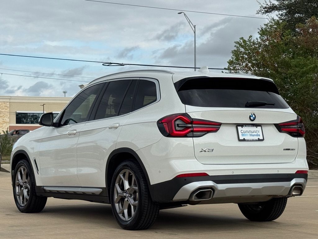 2024 BMW X3 sDrive30i White at Parkway Family Mazda