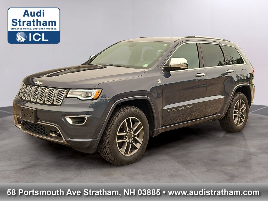 Slate Blue 2020 Jeep Grand Cherokee SUV / Crossover Four-Wheel Drive 8-Speed Automatic