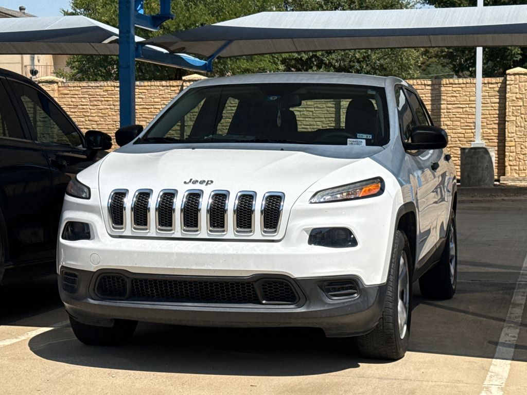 Bright White Clearcoat 2014 Jeep Cherokee SUV / Crossover Four-Wheel Drive 9-Speed Automatic