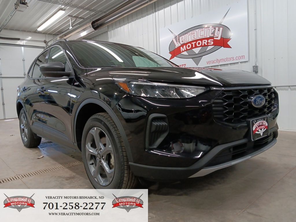 Black Metallic 2025 Ford Escape SUV / Crossover All-Wheel Drive 8-Speed Automatic