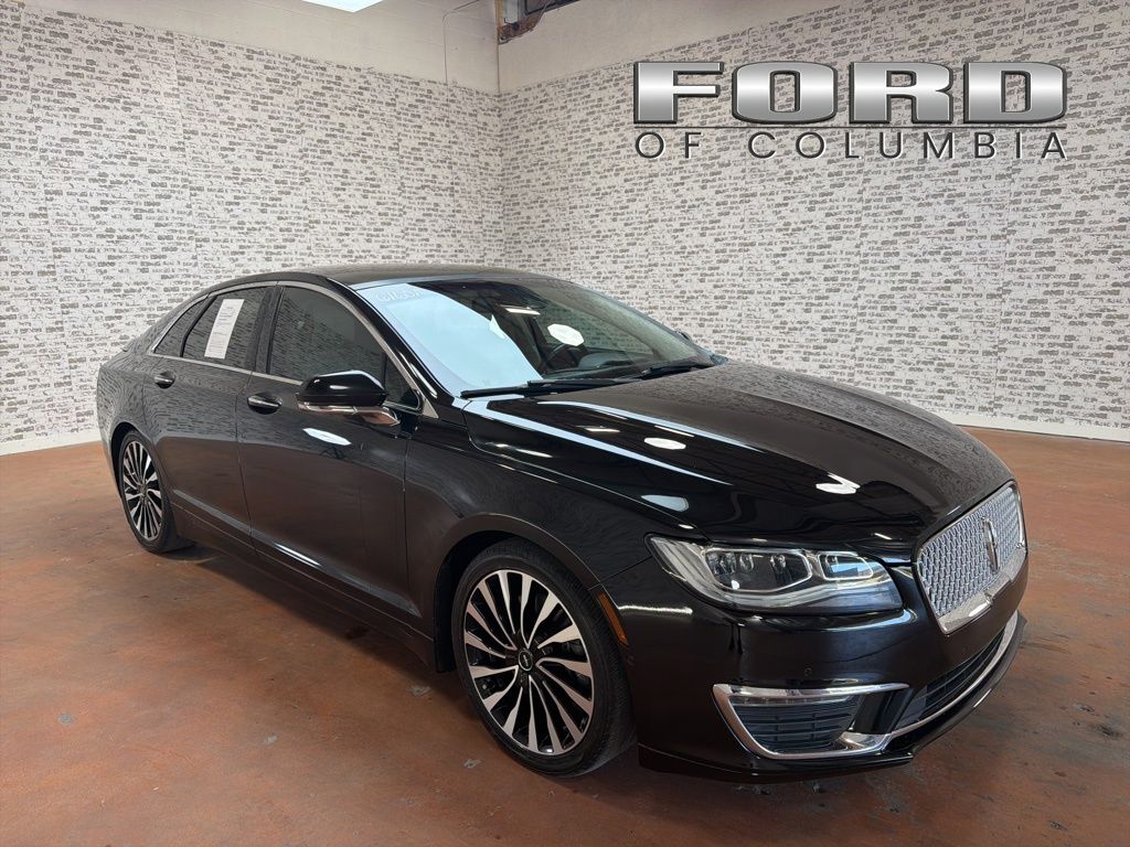 Diamond Black Metallic 2017 Lincoln MKZ Black Label AWD Sedan All-Wheel Drive 6-Speed Automatic