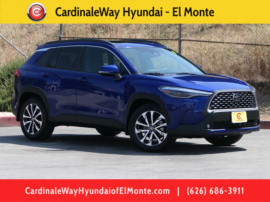 Blue 2024 Toyota Corolla Cross SUV / Crossover Front-Wheel Drive Continuously Variable Transmission
