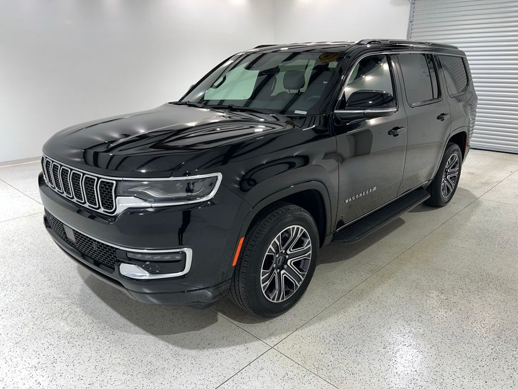 Diamond Black Crystal Pearlcoat 2025 Jeep Wagoneer SUV / Crossover 4X2 8-Speed Automatic
