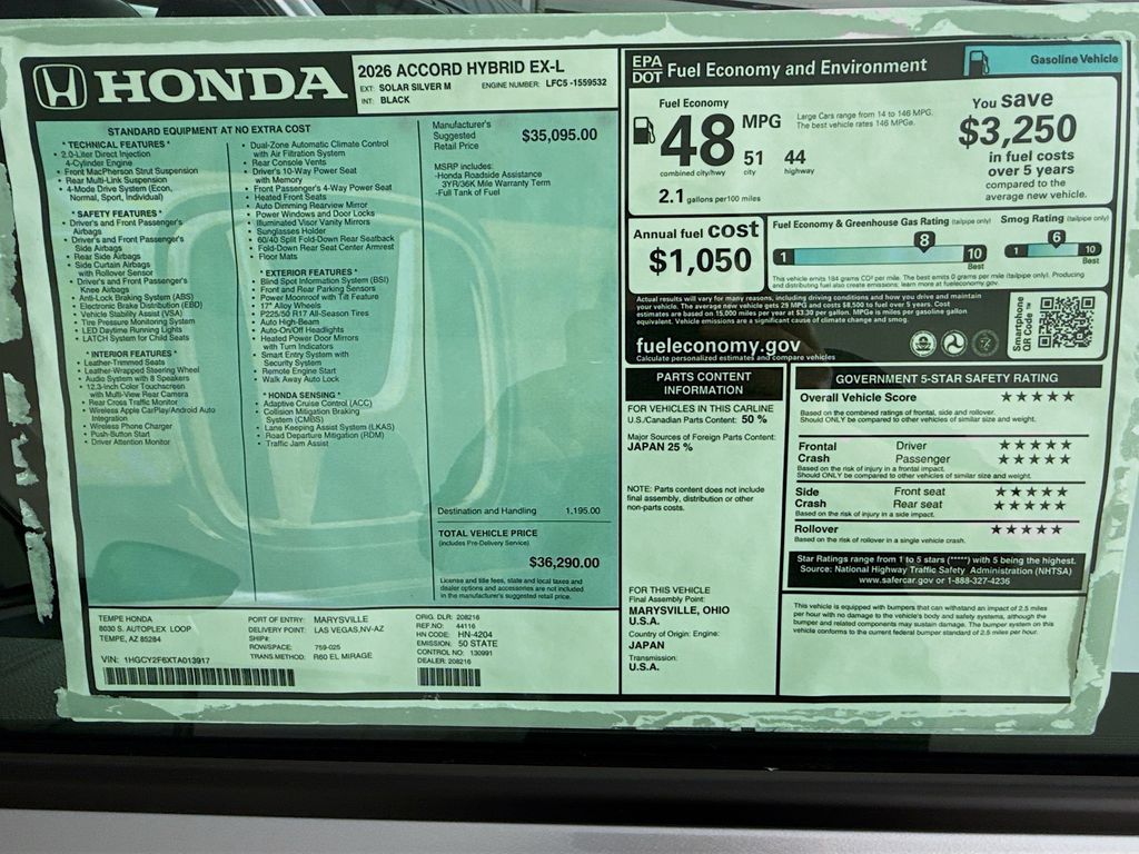 Thumbnail: 2026 Honda Accord - 9