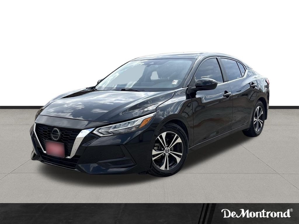 2023 Nissan Sentra SV Black at Texan Dodge Chrysler Jeep Ram
