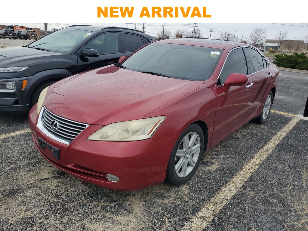 Red (Maroon) 2009 Lexus ES 350 FWD Sedan Front-Wheel Drive 6-Speed Automatic