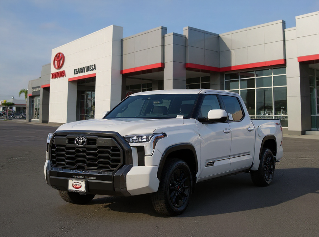 White (Wind Chill Pearl) 2026 Toyota Tundra Pickup Truck Four-Wheel Drive Automatic