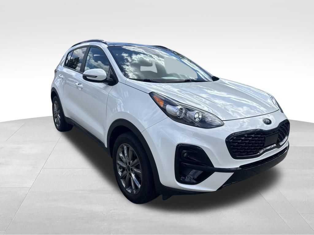 2022 Kia Sportage Nightfall White at Auto Express Mitsubishi