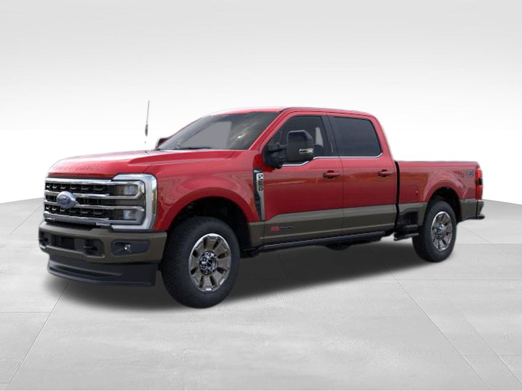 Ruby Red Metallic Tinted Clearcoat 2026 Ford F-250 Super Duty Pickup Truck Four-Wheel Drive Automatic