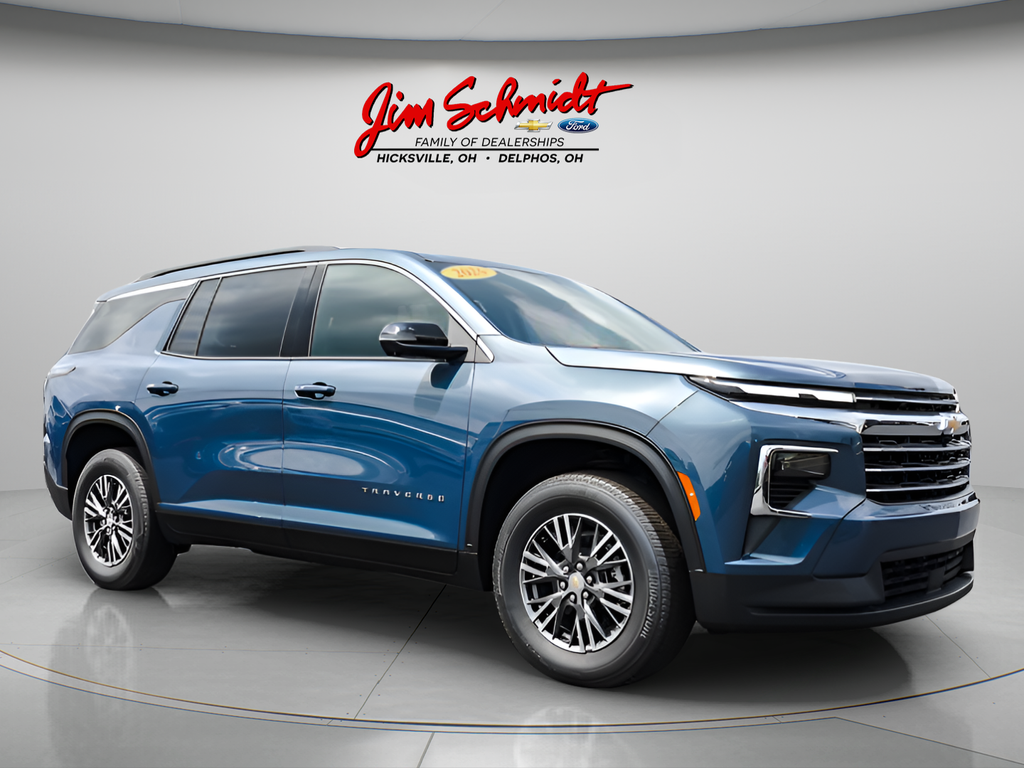 Lakeshore Blue Metallic 2026 Chevrolet Traverse SUV / Crossover Front-Wheel Drive 8-Speed Automatic