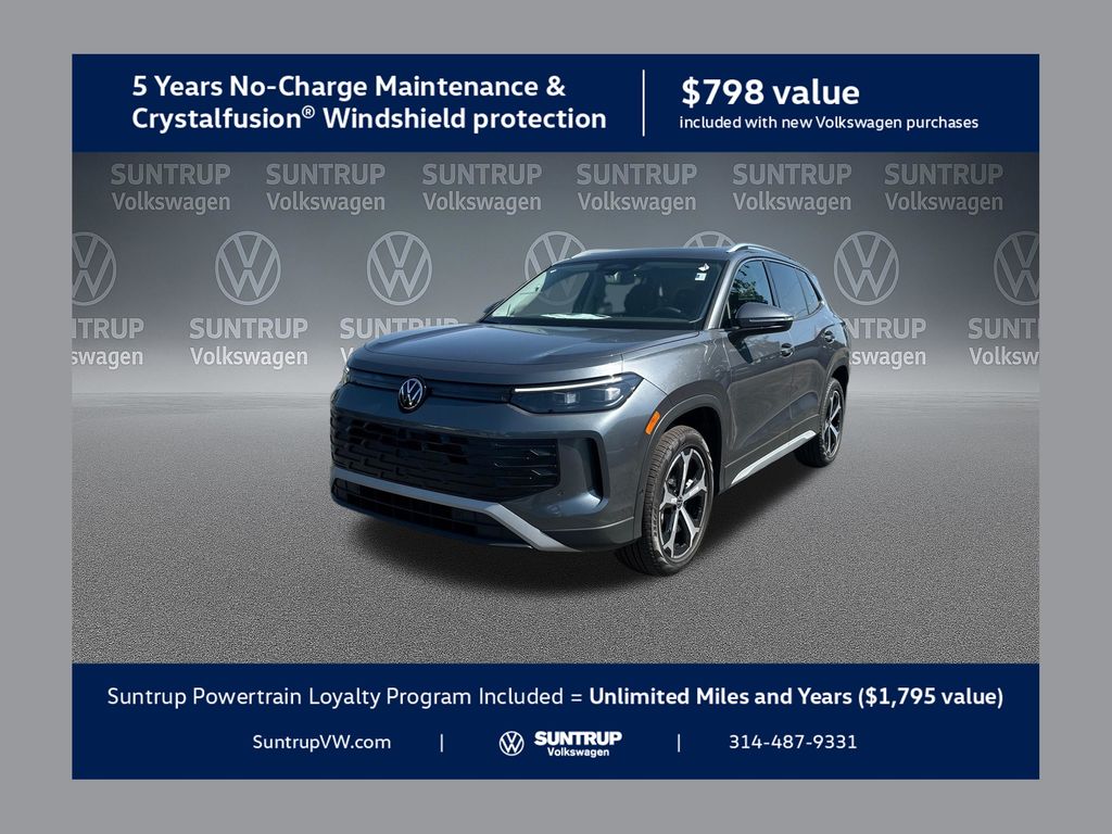 Platinum Gray Metallic 2026 Volkswagen Tiguan SUV / Crossover All-Wheel Drive 8-Speed Automatic