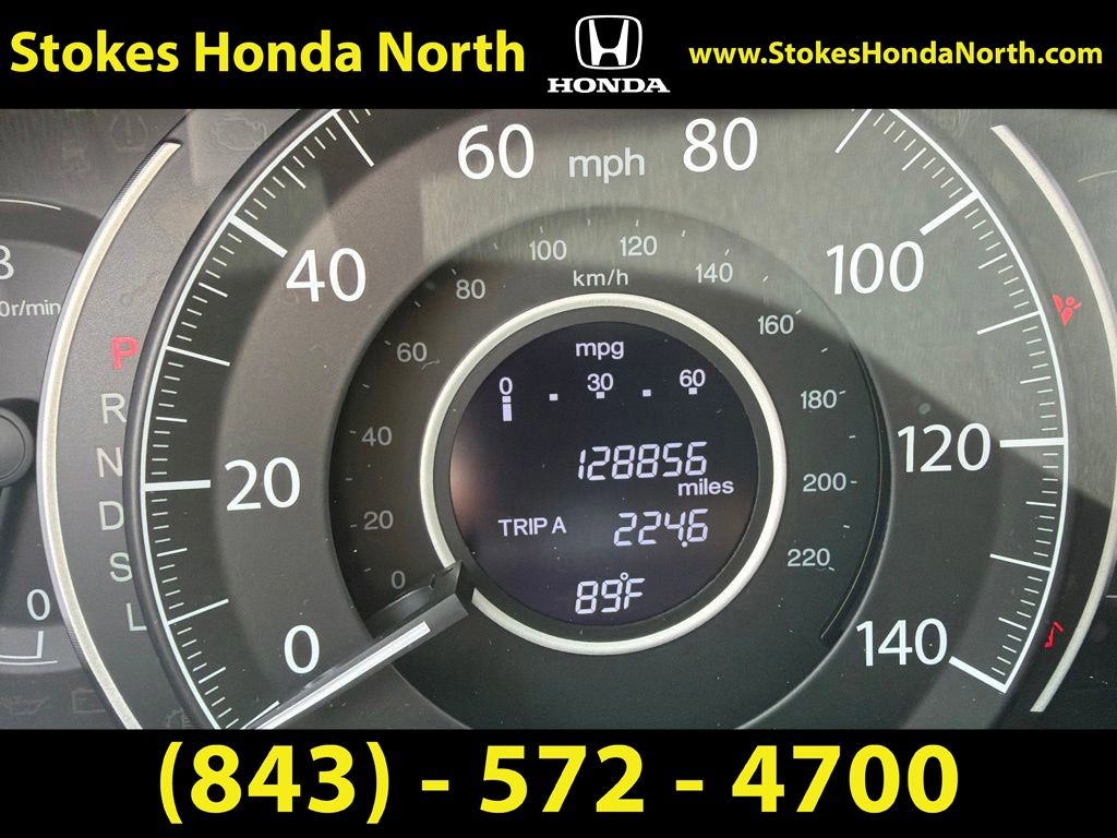 2015 Honda CR-V EX-L White at Stokes Honda North