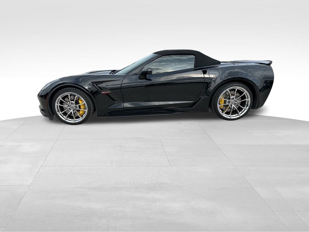 2017 Black Chevrolet Corvette Grand Sport RWD Convertible